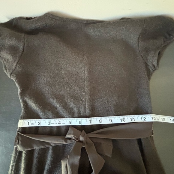 Rinascimento XS Knit Mohair Blend Short Sleeve Bubble Hem Sweater Dress EUC - Picture 13 of 15